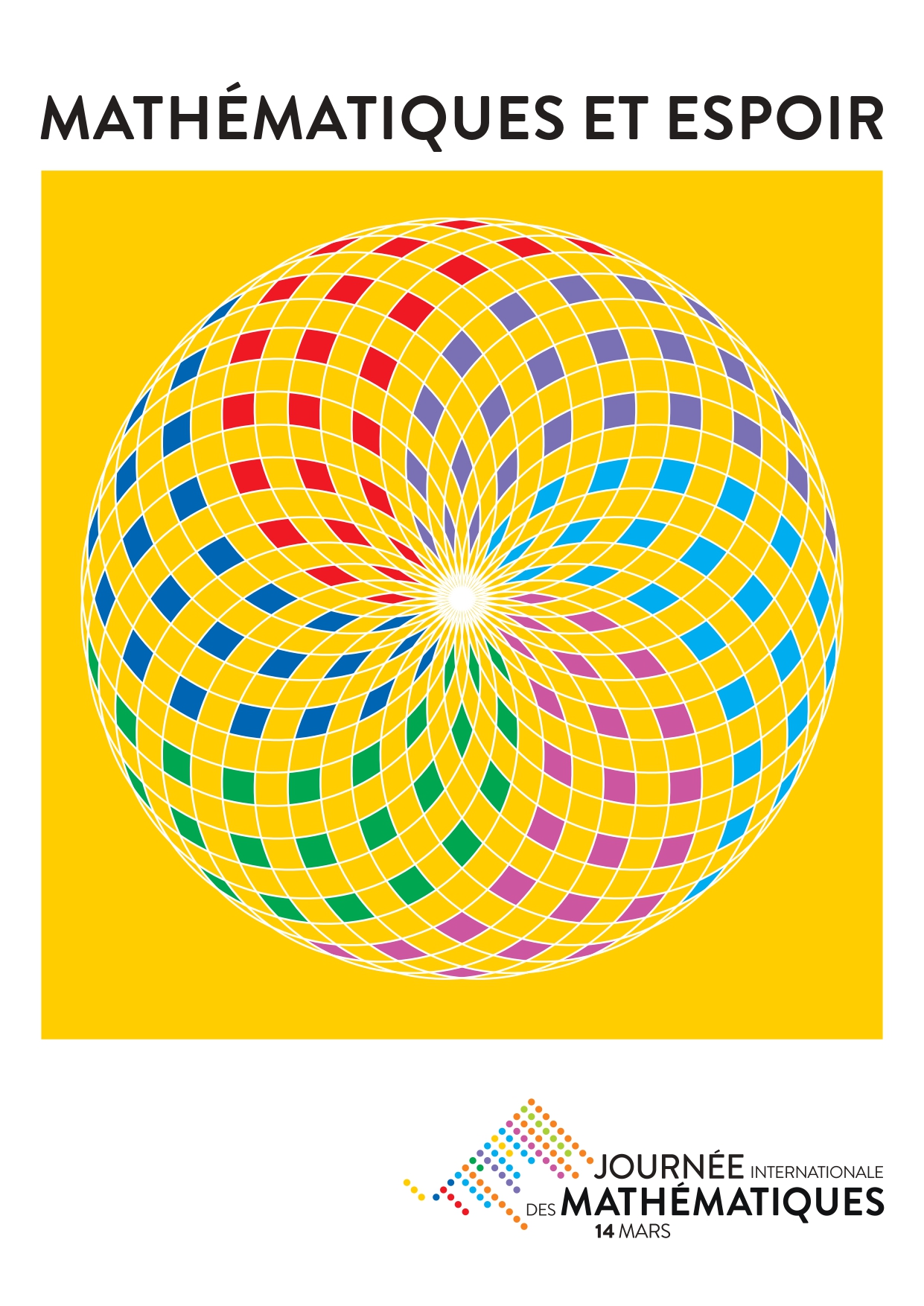 Affiche Journée internationale des mathématiques 2026