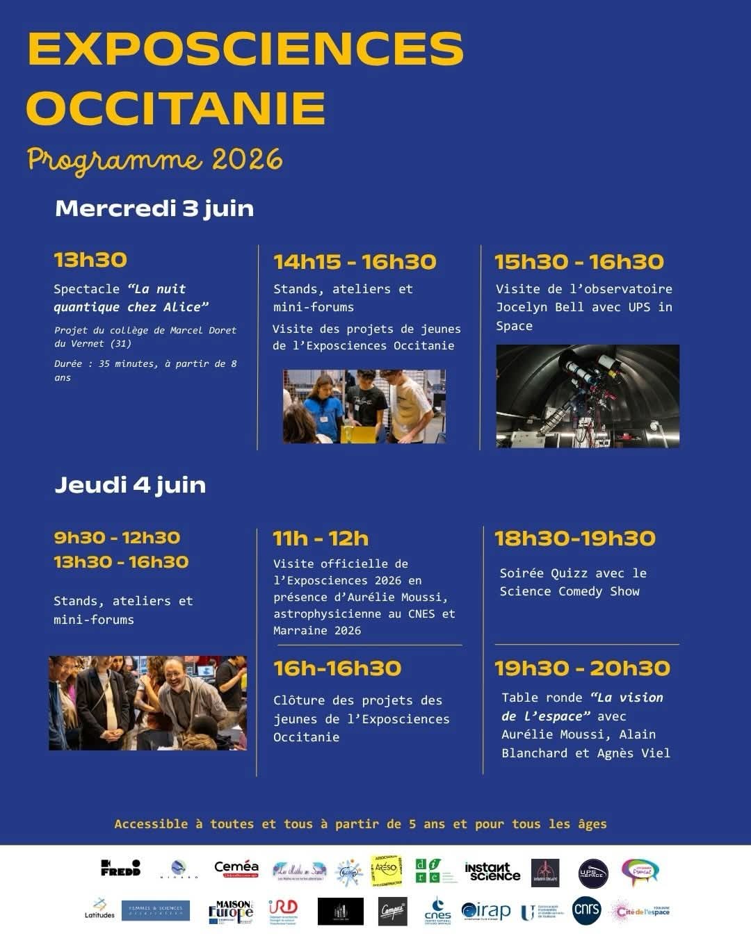 Programme Exposciences 2026