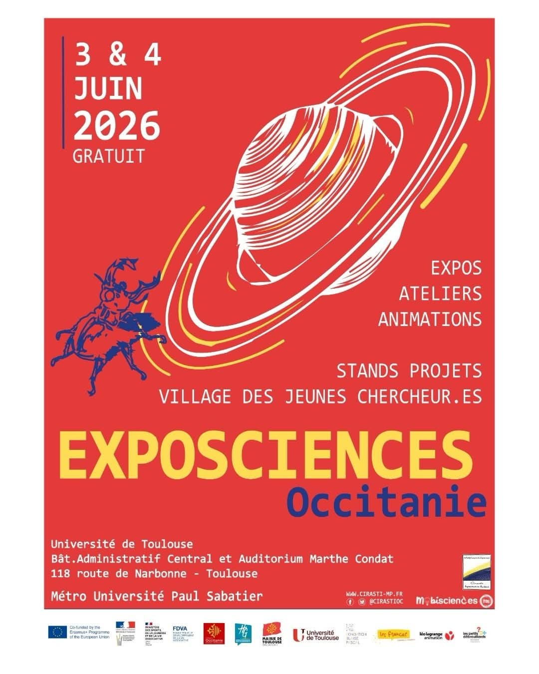 Affiche Exposciences 2026